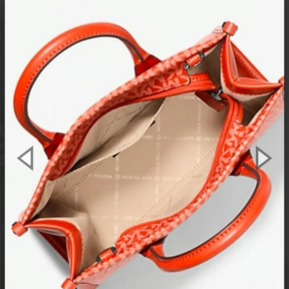 New!Michael‎ Kors Mirella Small Ombre Signature Logo Crossbody Bag